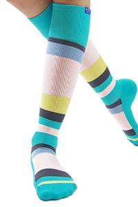 striped unisex 20-30mmhg pressure hoses