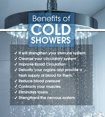 Benefits of cold showers