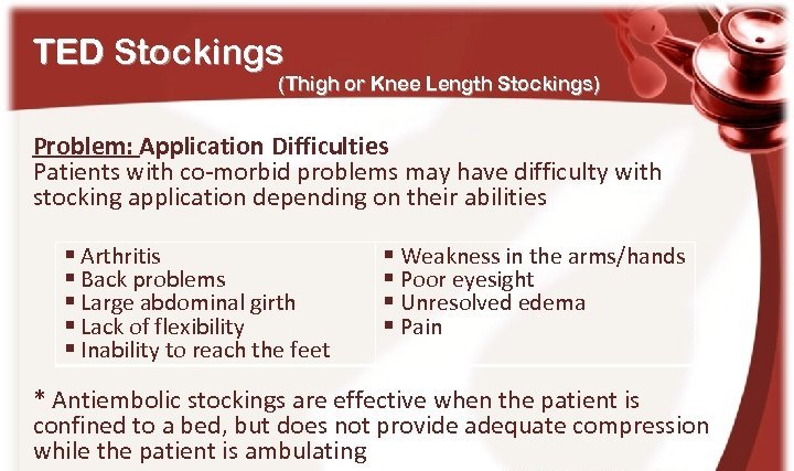 facts about antiembolism socks