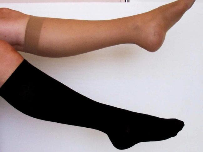 thin and thick compression socks