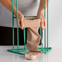 use a donner to put on support socks