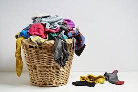 basket full of laundry